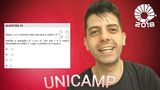 UNICAMP 2018 Q25 Mat [upl. by Samara280]