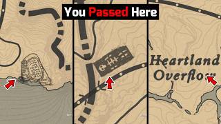 You Passed Here 1000 Times But Never Noticed These 10 Secrets  RDR2 [upl. by Aroz]