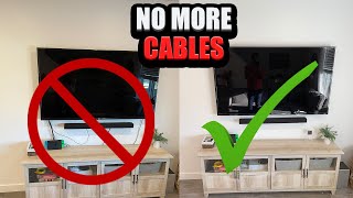 How to Hide Your TV Wires  EASY [upl. by Gold190]