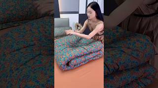 The skinfriendly and soft bean velvet quilt gives youviralvideo home youtubeshorts [upl. by Eiaj]