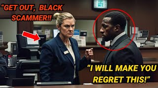 RACIST BANK MANAGER Refuses Service To BLACK MILLIONAIRE Unaware of The DAMAGE Shes About To [upl. by Huntingdon660]