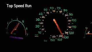 Saab 95 Hot Aero Remap Acceleration  Top Speed Run  AzzonoTechTuning [upl. by Benedicto]