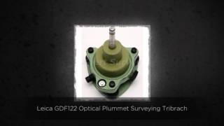 Leica GDF122 Optical Plummet Surveying Tribrach [upl. by Eltsirhc]