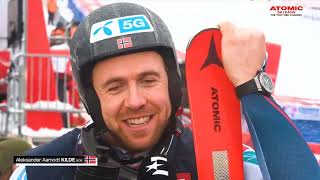 AUDI FIS Ski World Cup  Mens giant slalom  Adelboden SUI Jan 6 2024 highlights [upl. by Nadruoj]