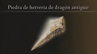 MATERIALES Piedra de Herrería de Dragón Antiguo ELDEN RING DLC [upl. by Zzabahs764]