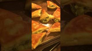 Fitness Food Videos Spinach Stuffed Pastry [upl. by Millur]