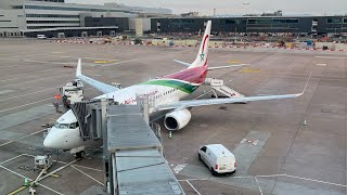 Royal Air Maroc Boeing 7378B6 CNROY AT819 Taking Off From Manchester To Casablanca [upl. by Selma]