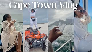 Travel Vlog Champagne Cruise Quad Biking at the Dunes Cape Wheel and more [upl. by Tatiana]