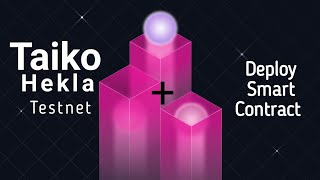 Taiko Final Task Hekla L2 Testnet  Contract Deploy  NFT Minting [upl. by Sylera]