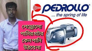 Pedrollo Water Pump Deposit Repairপেড্রোলো মটরে কেন পানি উঠেনা। [upl. by Calypso]