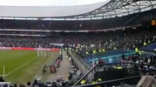 Feyenoord  ado den haag bommetje lawinepijl WWWSEENDNET [upl. by Rafaelle]