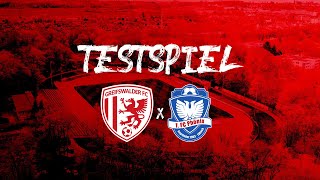 LIVE Greifswalder FC vs Phönix Lübeck  Testspiel [upl. by Atenik]