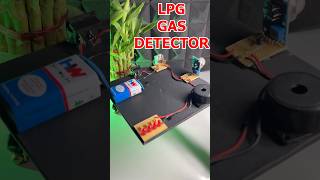 Protect Your Home Simple LPG Gas Detector shorts youtubeshorts [upl. by Aicirtam]