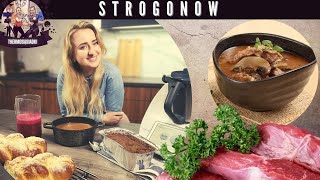 Maraton klasyków  Boeuf Stroganow z thermomix tm6 [upl. by Goerke]