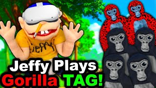 SML Parody Jeffy Plays Gorilla TAG [upl. by Atekihc]