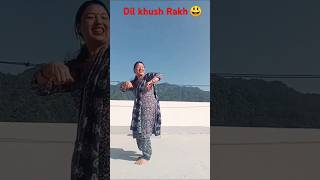 Dil khush Rakh Mitra punjabisong dance short [upl. by Enyleuqcaj327]