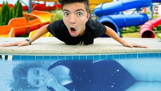 INSANE Waterpark HIDE amp SEEK Challenge With UNSPEAKABLE [upl. by Isak316]