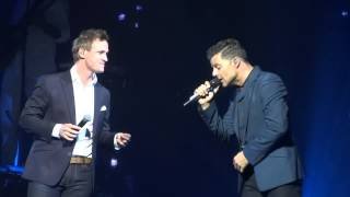 Ricky Martin with Luke Kennedy Shes All I Ever Had live Star Event Centre Sydney 141013 [upl. by Carmencita]