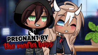 ☆Pregnant by the mafia boss☆  Gacha Life Mini Movie GLMM [upl. by Zalea165]