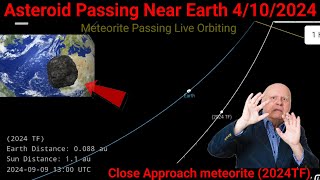 Asteroid hitting Earth 2024 tracker NASA asteroid warning today Asteroid passing Earth today Live [upl. by Belter412]