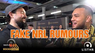 Fake NRL Rumours  Dally M Awards 2023  Triple M [upl. by Eimmelc]