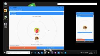 SHAREit Transferindo arquivos do PC para o Smartphone via WiFi [upl. by Armilda]