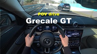 2024 Maserati Grecale GT POV drive [upl. by Oflunra]