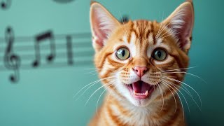 Calm Music amp TV For Cats 🎻🎶 Video To Help Anxious Cats🐕🐾 Play This Cat Sleeping Music [upl. by Enytsirhc]