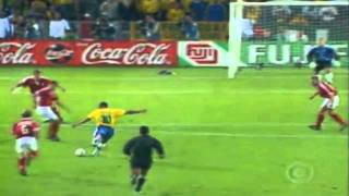 Brazil defeated Denmark 32 in the quarterfinals of the French Cup 1998 [upl. by Neehahs173]