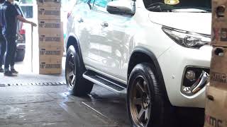 TE37 Ultra Large PCD ft Toyota Fortuner [upl. by Cormier]