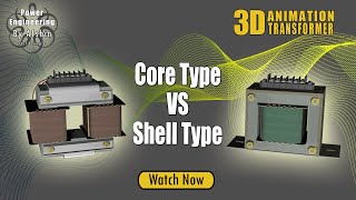 Core type Vs Shell type transformers  Whats the difference  Fast amp Simple [upl. by Blaire]