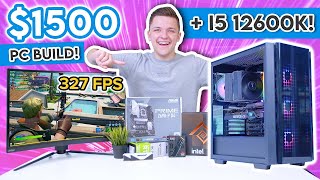 1500 i5 12600K Gaming PC Build 2021 ft RTX 3070 amp DDR4 w Gaming Benchmarks [upl. by Mitinger]