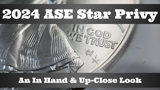 2024 Silver Eagle Star Privy Mark  An In Hand amp UpClose Look [upl. by Labina]