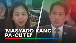 Masyado kang pacute Patience wears thin over Cassandra Ongs attitude at House hearing [upl. by Strade107]