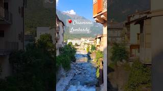 🇮🇹 Chiavenna Italy Hidden gem 2 hours drive from Milan or 140h drive from Como discoveritaly [upl. by Eirual]