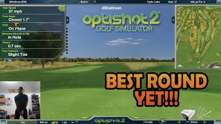 Best Score YET  Fylde Links  Optishot 2 [upl. by Fedirko388]