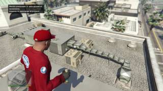 Gta v  Asalto ala joyería tips donde lanzar la granada bz [upl. by Angrist]