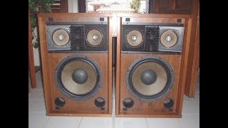 Sansui SP2500 great sound vintage speakers japan [upl. by Yclehc987]