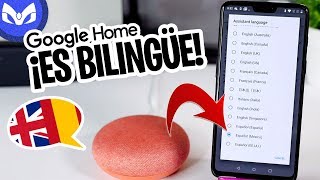 COMO HACER QUE GOOGLE HOME HABLE ESPAÑOL [upl. by Asikal]