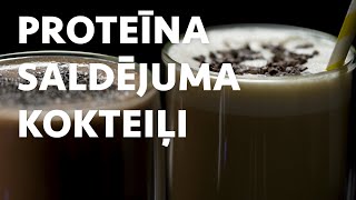 Proteīna saldējuma kokteiļi [upl. by Lemcke]