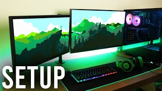 How To Setup Dual Monitor Wallpaper Span Across  Full Guide [upl. by Eadas166]