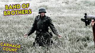 Band of Brothers 2001 Carnage Count [upl. by Sherrard]