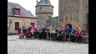 100 km marche nordique Fougères 2024 HQ [upl. by Alyar]