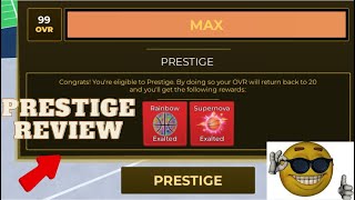 Reaching prestige 1 in Basketball legends [upl. by Eimrots918]