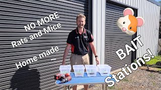 Effective DIY Rodent Bait Stations Rats amp Mice [upl. by Aubreir]