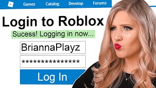 I Hacked BriannaPlayz Roblox Account [upl. by Gona]