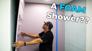 DIY Epoxy Shower Walls  Beginner Step by Step [upl. by Inneg]