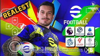 RILIS BETA EFOOTBALL™ 25 PPSSPP EREDIVISIE amp BRI LIGA INDONESIA ENGLISH COMENTARY [upl. by Orwin]