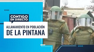 OPERATIVO ANTI DROGAS El allanamiento en casas de población El Castillo  Contigo en Directo [upl. by Warfield64]