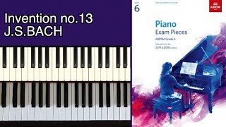 Invention no13 in A Minor BWV 784 by J S Bach [upl. by Haeluj]